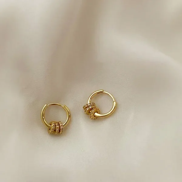 Circle Hoop Earrings - Image 6