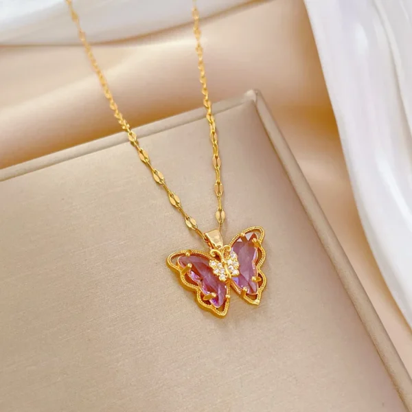 Butterfly Necklace - Image 4