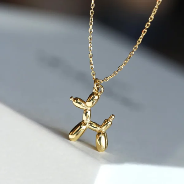 Balloon Dog Necklace