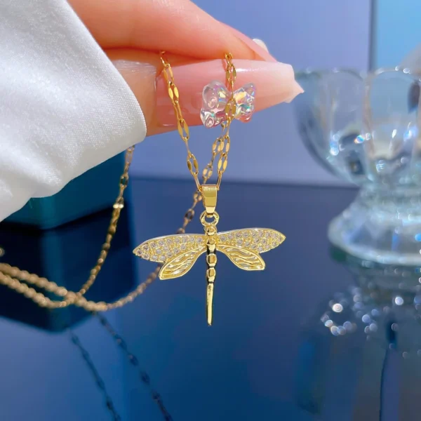 Dragonfly Necklace - Image 3