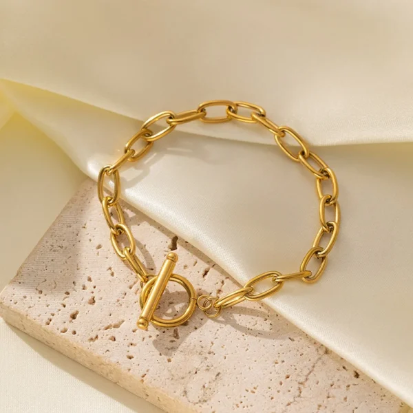 Gold Cuban Bracelet